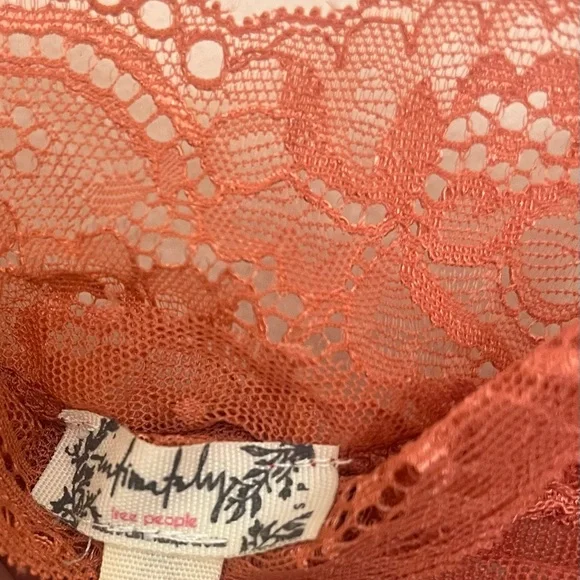 Free People Sheer Lace Bodysuit - Picture 2 of 4